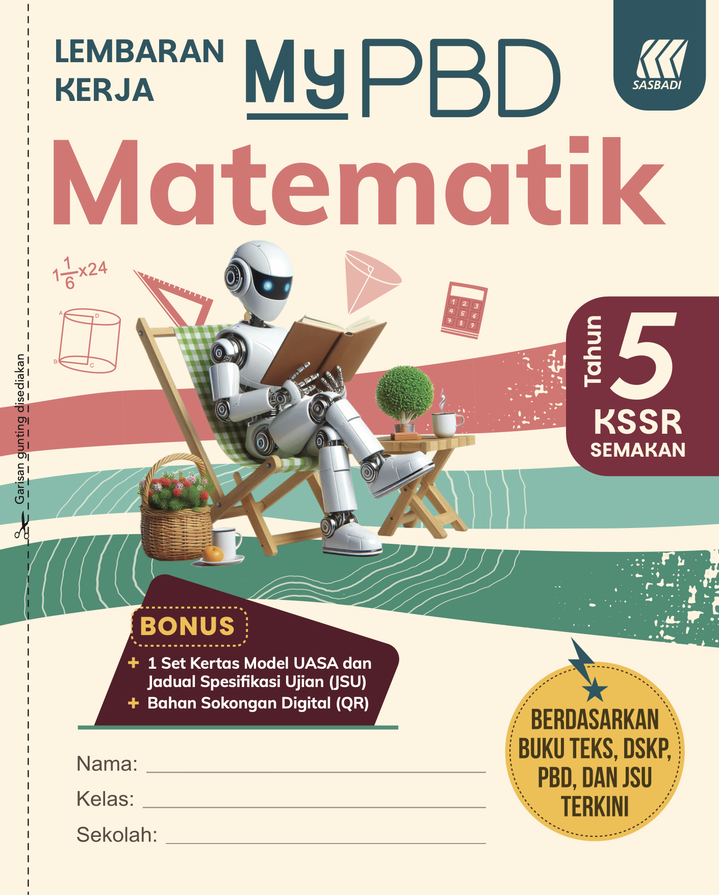 Lembaran Kerja MyPBD KSSR Matematik Tahun 5 Cover